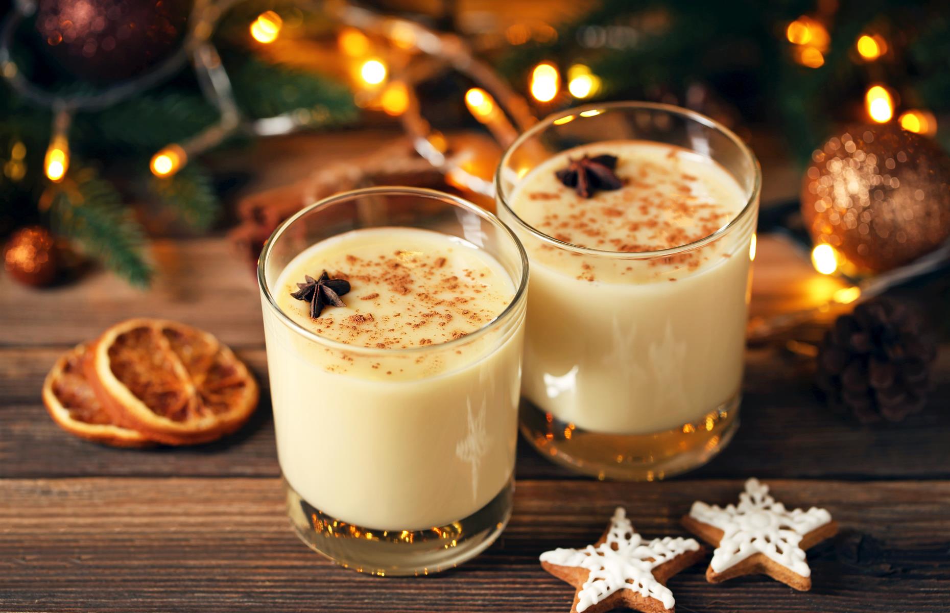 Why do we drink eggnog? 